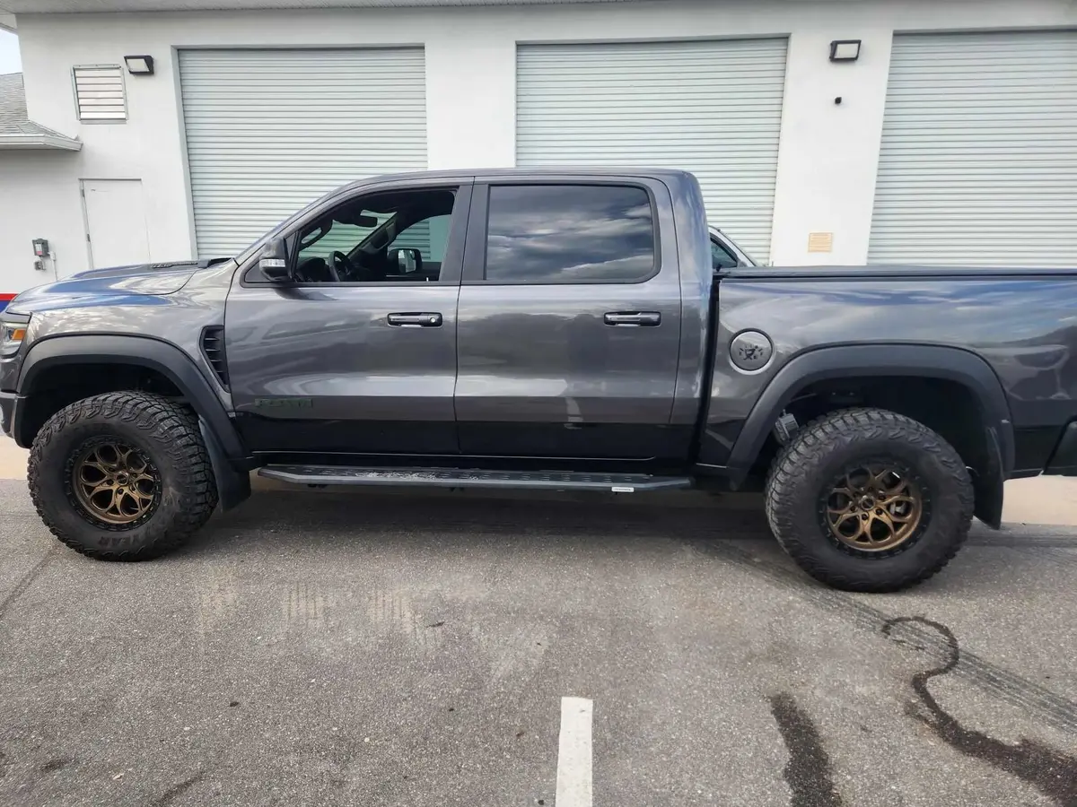 Weld Off-Road Wheel Ledge Six W106 Satin Bronze With Satin Black Lip 4