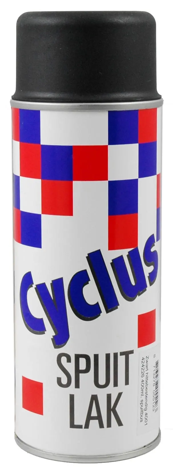 Cycplus Cyclus Spuitlak Mat Zwart 400Ml 1