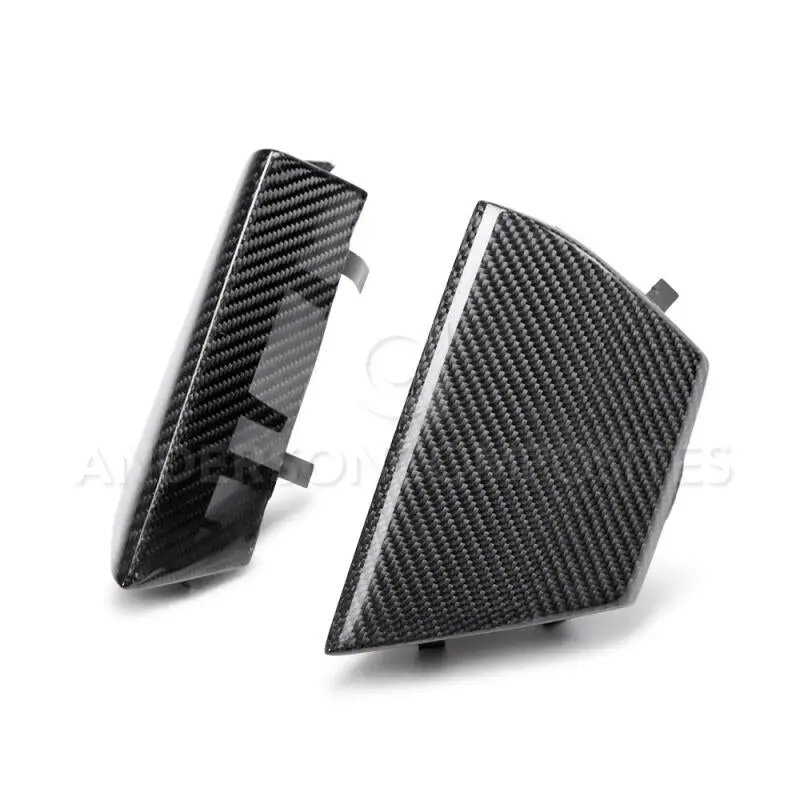 Anderson Composites 15-20 Ford Mustang Shelby Gt350 Carbon Fiber Front Upper Grille Inserts 1