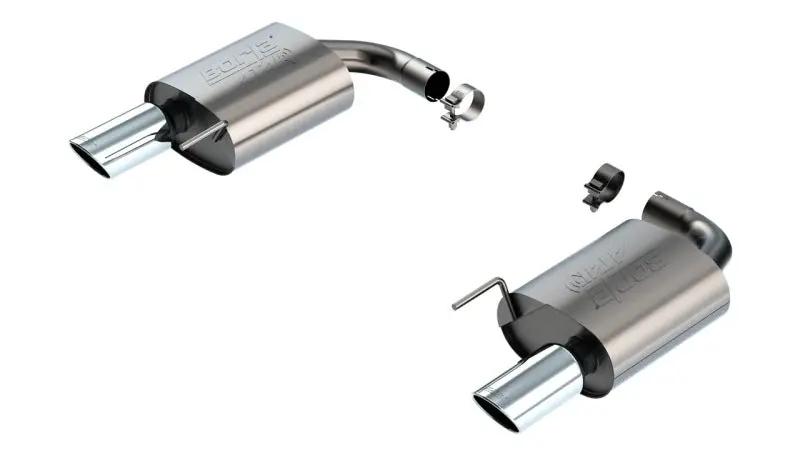 Borla 2024 Ford Mustang Gt 5.0L V8 W/O Active Exhaust Atak Axle-Back Exhaust System 1
