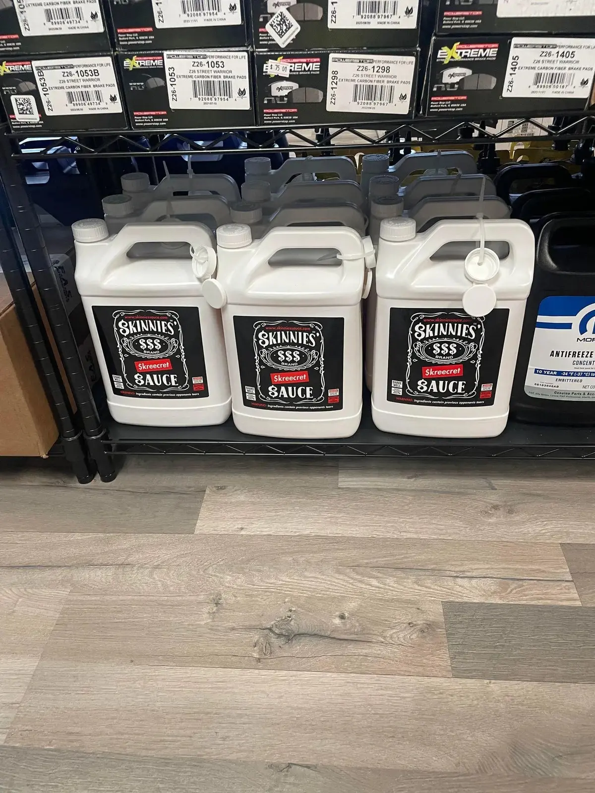 Skinnies Skreecret Sauce No Prep Tire Prep Traction Compound 1 Gallon 1