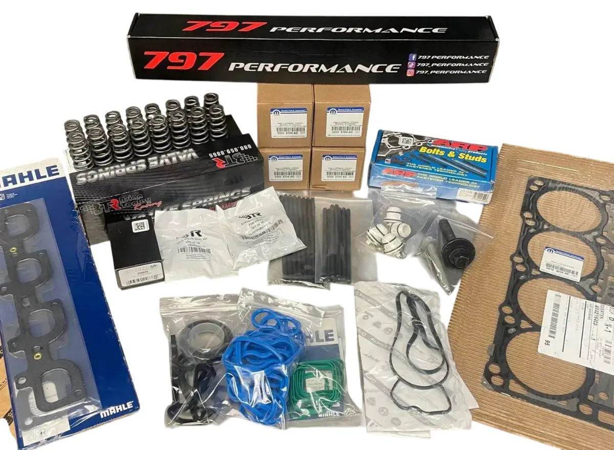797 Performance 2009-2023 5.7 Vvt Boosted Hemi Car Complete Camshaft Kit With Mds Delete & Gaskets (Also Jeep / Durango) 1