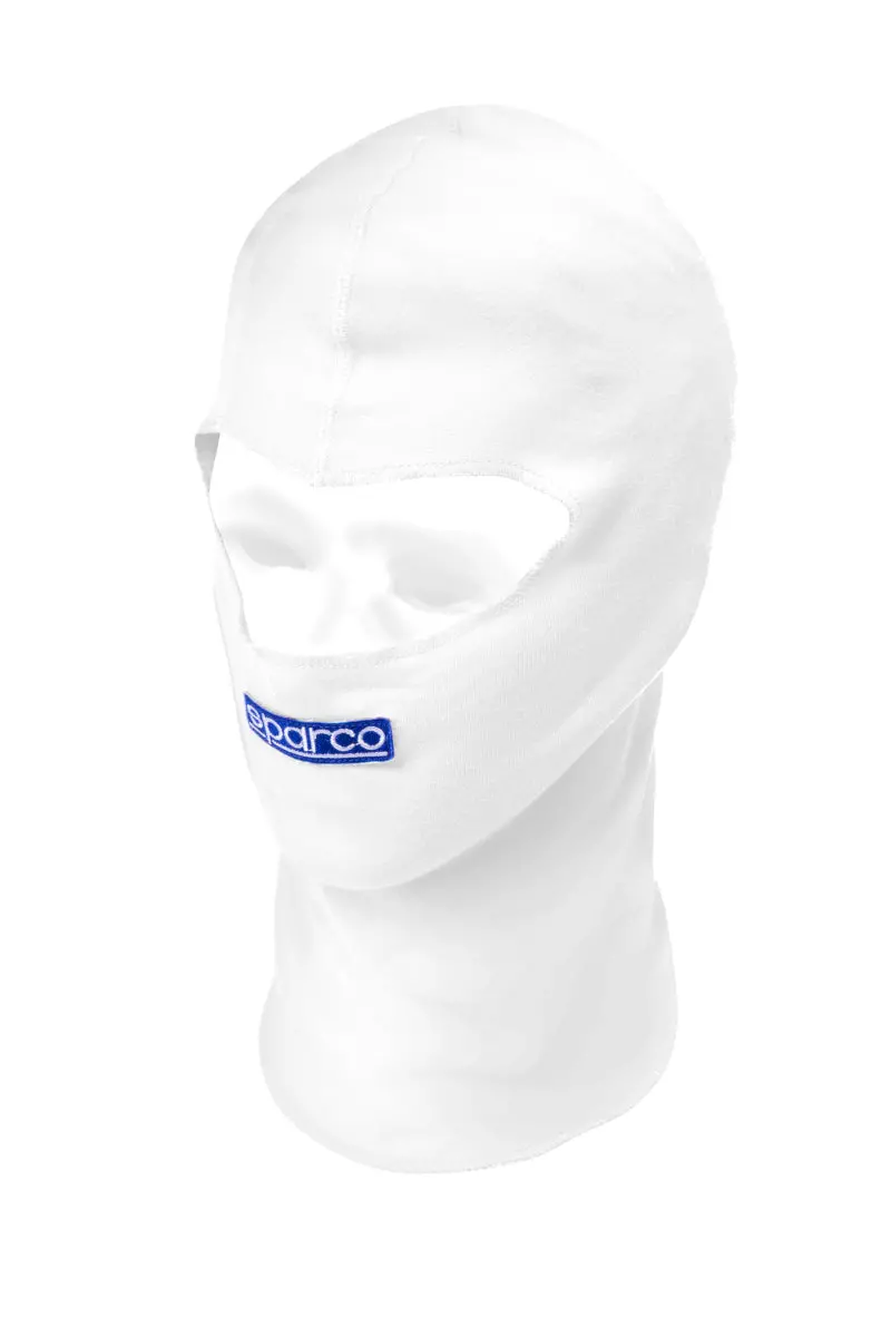 Sparco Head Hood 100 Percent Cotton White 1