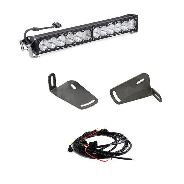 Baja Designs 2021+ Dodge Ram Trx 20 Inch Onx6+ Light Bumper Kit 1