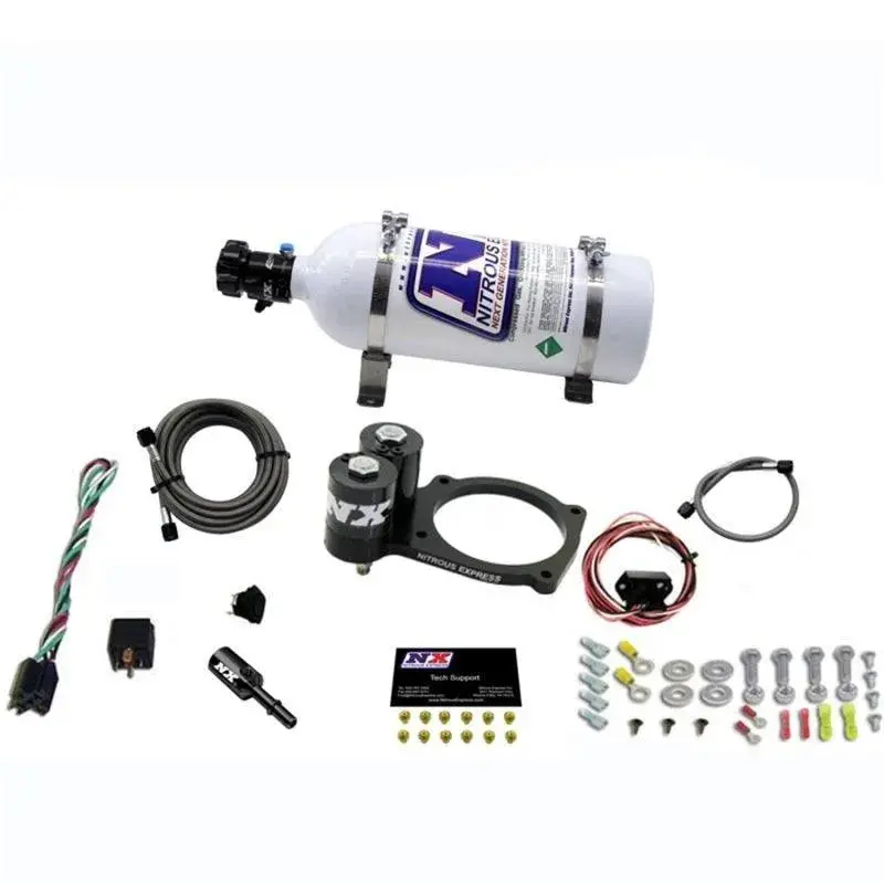 Nitrous Express Plate Kit 15-23 Dodge Hellcat W/ 5Lb Bottle 1