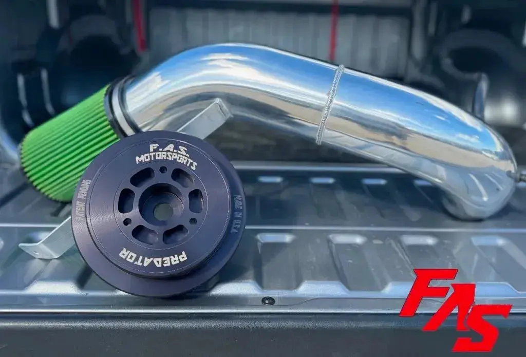 Fas Motorsports Power Package (Cold Air Intake & Slip On Pulley) 2021-2024 Ram Trx 1