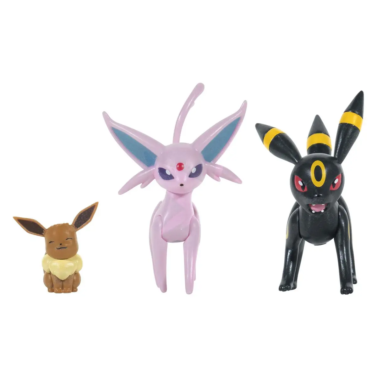 Jazwares Pokémon Evolution Multipacks - Eevee, Umbreon Espeon 1