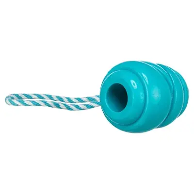 Trixie Jumper Kegel Aan Touw Super Strong Tpr Petrol 2