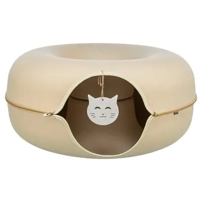 Trixie Speeldonut Vilt Beige 1