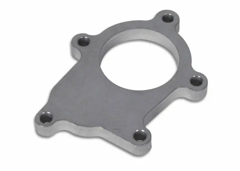 Vibrant T3 Discharge Flange (5 Bolt) For External Wastegate Applications Mild Steel 1/2In Thick 1