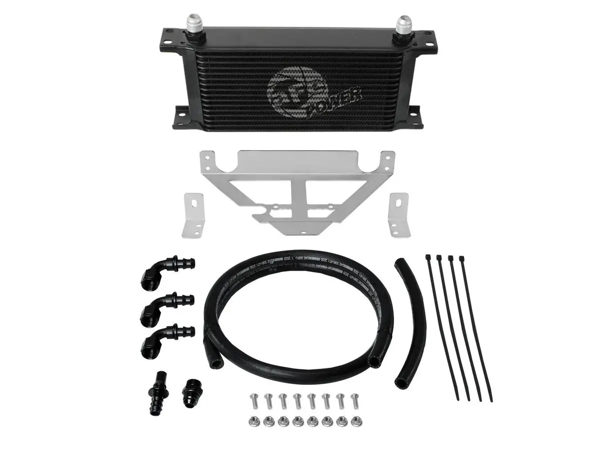 Afe 21-24 Dodge Ram 1500 Trx V8 6.2L Bladerunner Auto Transmission Oil Cooler Kit 1