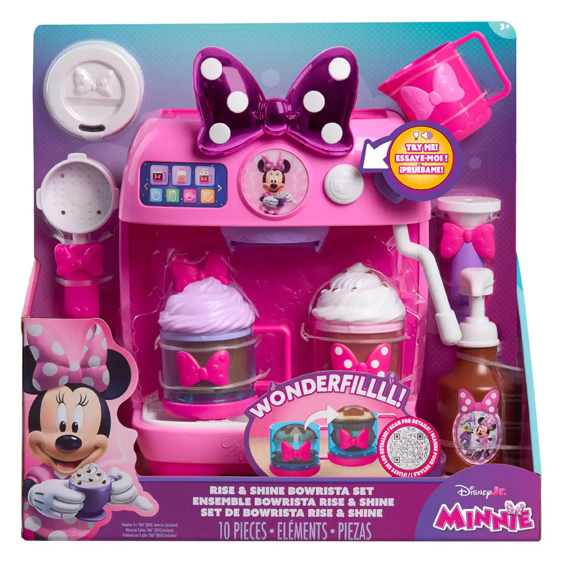 Spectron Disney Minnie Mouse Koffiemachineset Met Licht Geluid - 10Dlg. 2