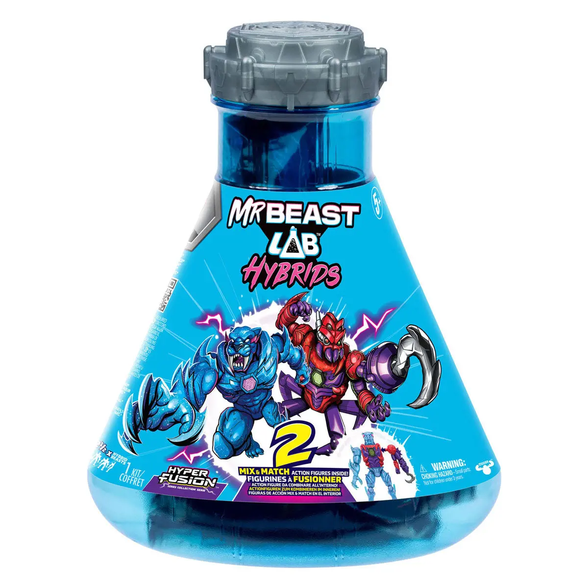 Spectron Mrbeast Lab Hybrid Spider Vs Energy Panther Actiefiguren 2