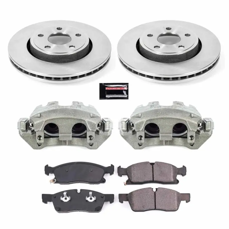 Power Stop 17-19 Jeep Grand Cherokee Front Autospecialty Kit W/Cals 1