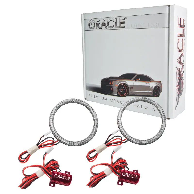 Oracle 11-14 Dodge Charger Srt8 Led Projector Fog Halo Kit - Red 1