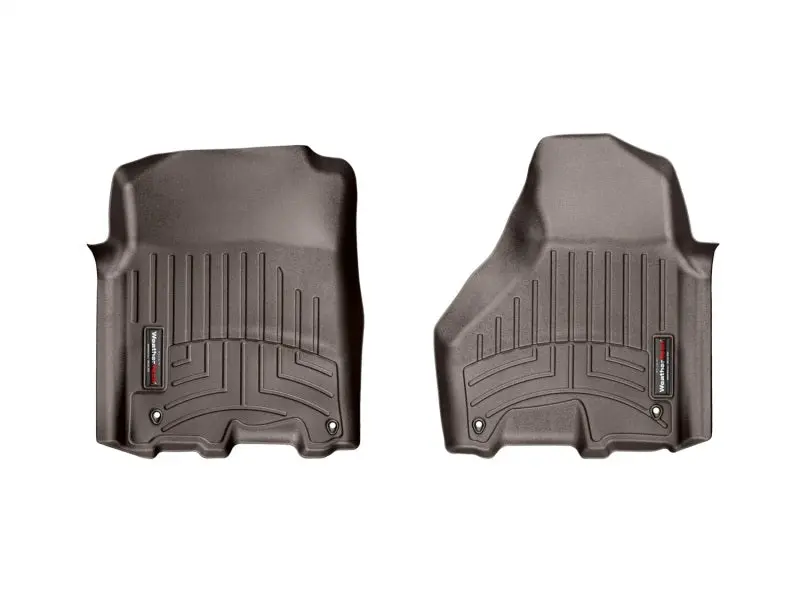 Weathertech 2012+ Dodge Ram 1500 (Mega And Crew Cab) Front Floorliners - Cocoa 1