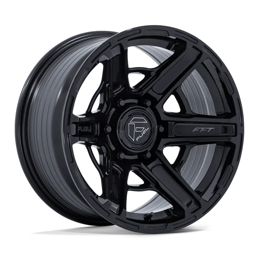 Fuel Gambit Gloss Black Wheel 1