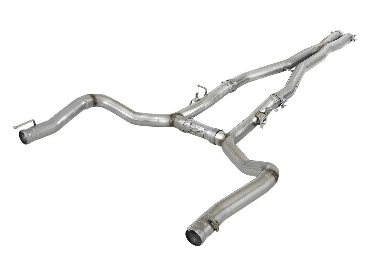 Afe Mach Force-Xp 3In 304 Ss Cat-Back Exhaust 15-23 Dodge Charger Hellcat V8-6.2L/6.4L W/O Muffler 1