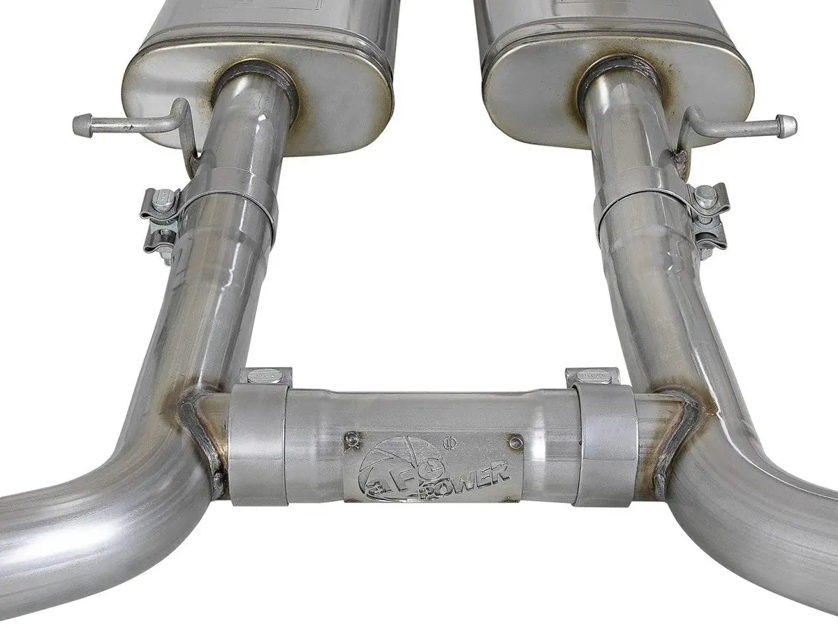 Afe Mach Force-Xp 2-1/2" 304 Stainless Steel Cat-Back Exhaust System 2015-2023Dodge Charger 3.6 2