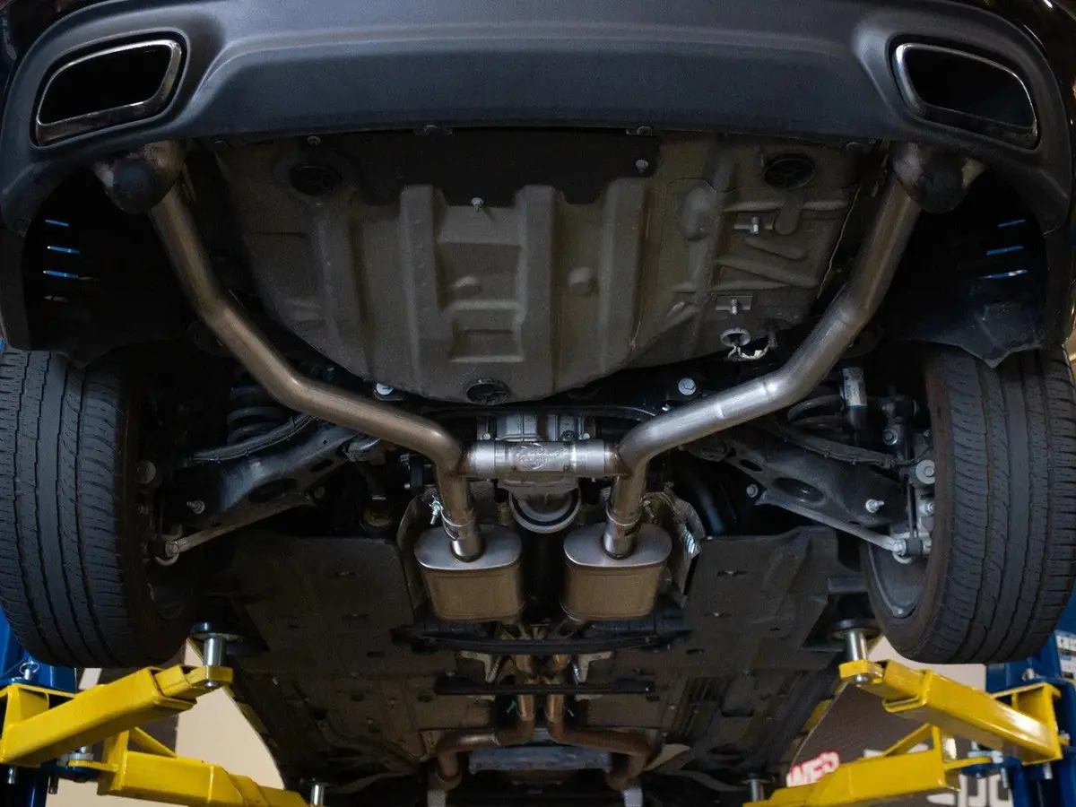 Afe Mach Force-Xp 2-1/2" 304 Stainless Steel Cat-Back Exhaust System 2015-2023Dodge Charger 3.6 1