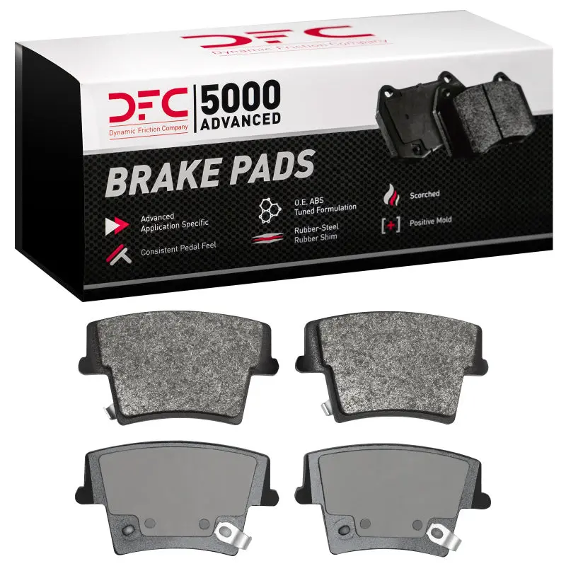 Dfc 06-14 Dodge Magnum Rear 5000 Advanced Semi Metallic Brake Pads 1