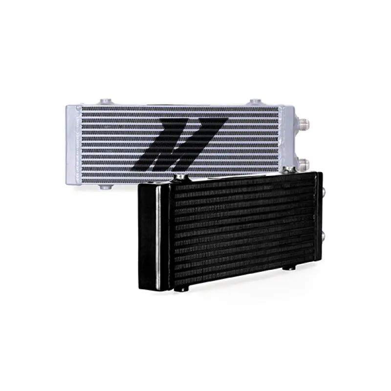 Mishimoto Universal Medium Bar And Plate Dual Pass Silver Oil Cooler 1