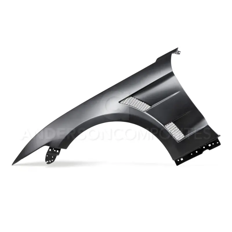 Anderson Composites 15-16 Ford Mustang Type-At Fiberglass Fenders (0.4In Wider) 1