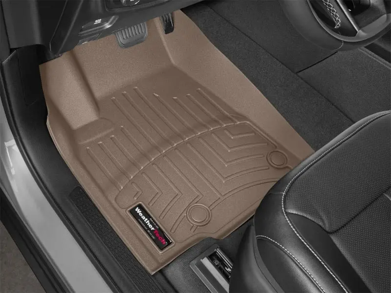 Weathertech 2021+ Jeep Grand Cherokee L Front Floorliner - Tan 1