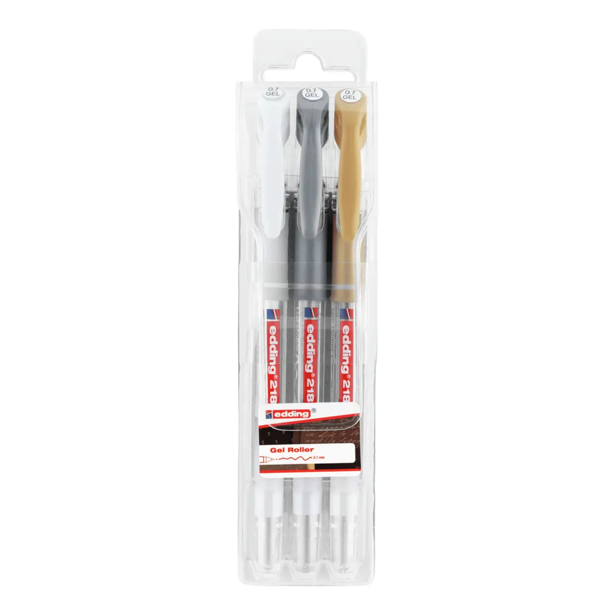 Edding • Gel Roller 0.7Mm Assortment 3Pcs 1