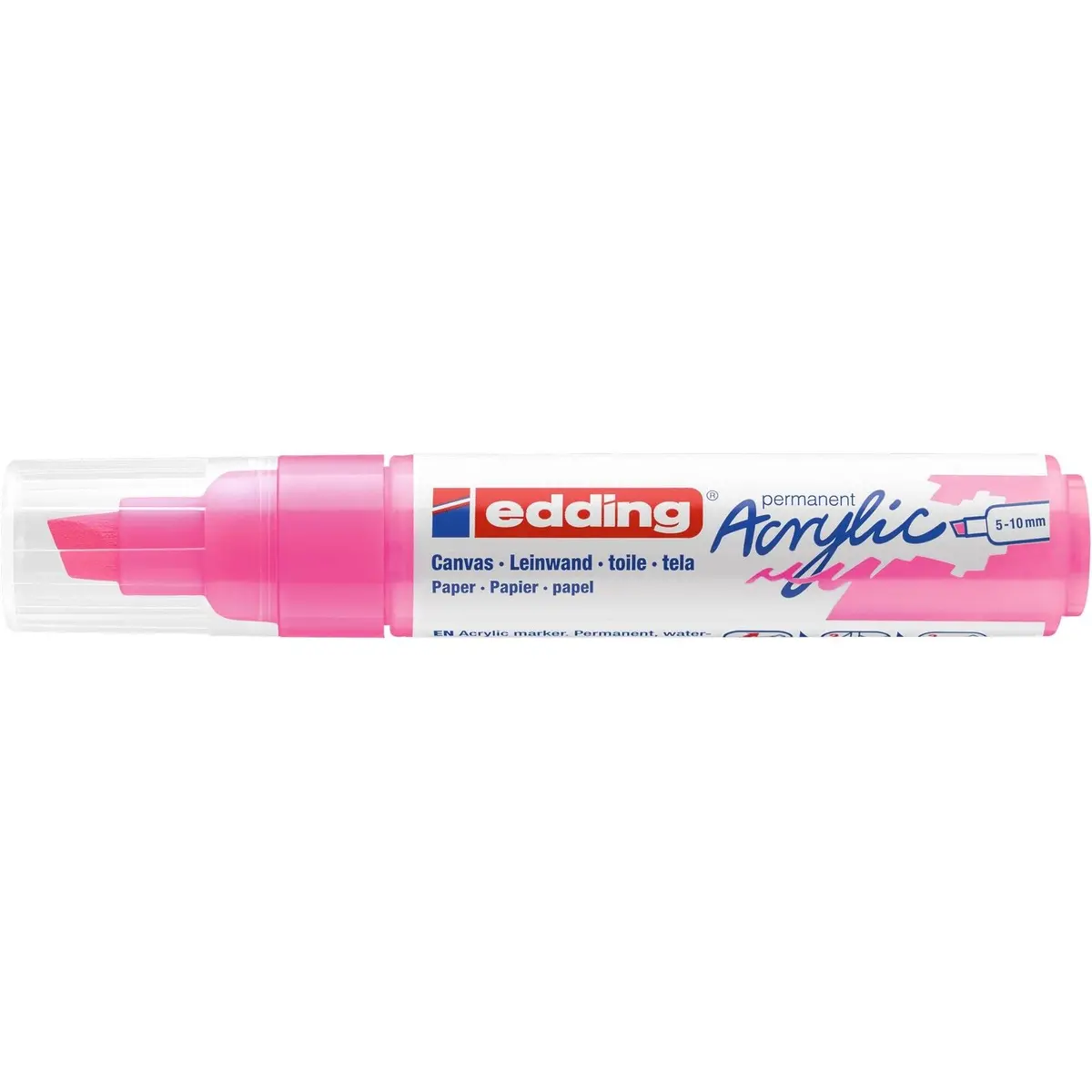 Edding 5000 • Acrylmarker Breed Neonroze 1