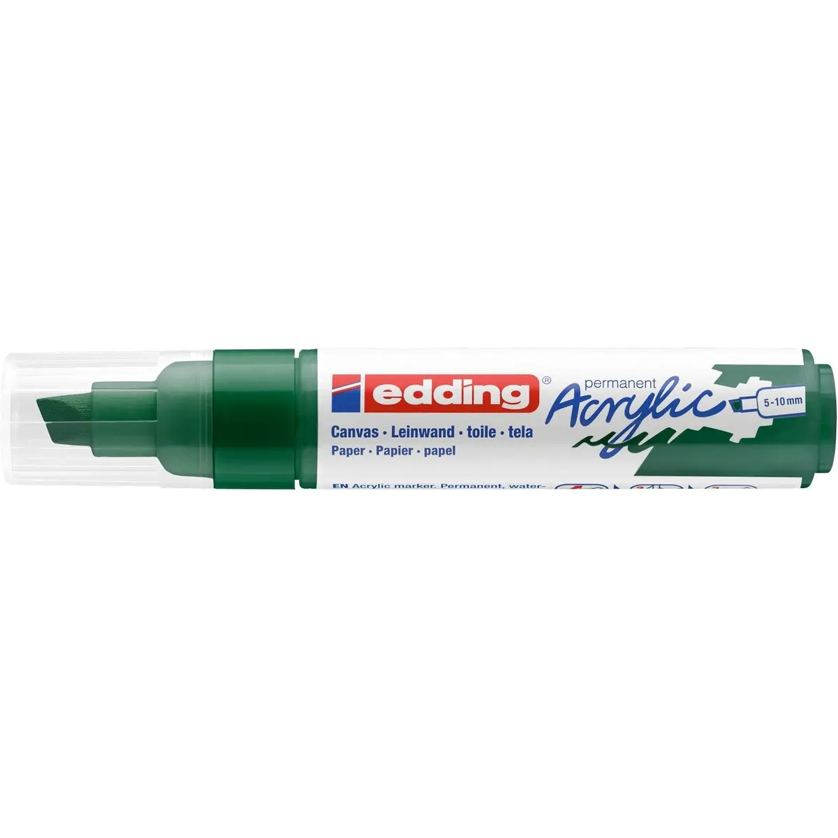 Edding 5000 • Acrylmarker Breed Mosgroen 1