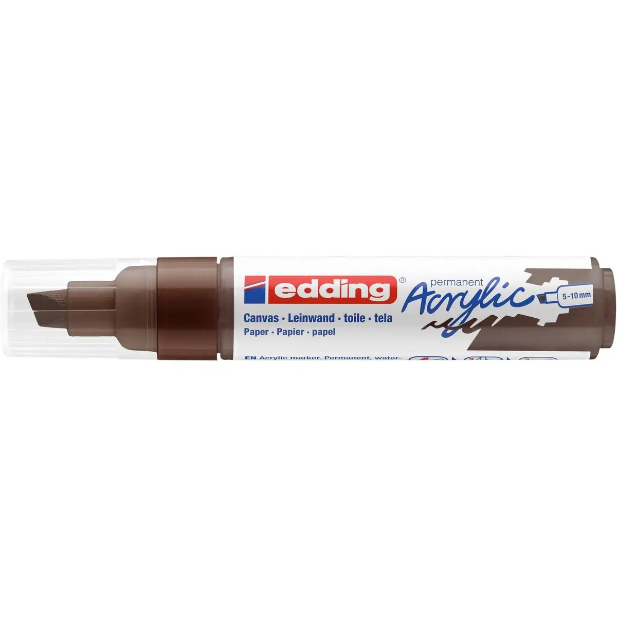 Edding 5000 • Acrylmarker Breed Chocoladebruin 1