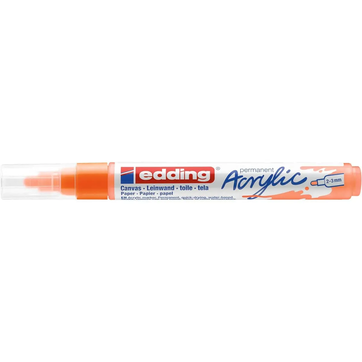 Edding 5000 • Acrylmarker Medium Neonoranje 1