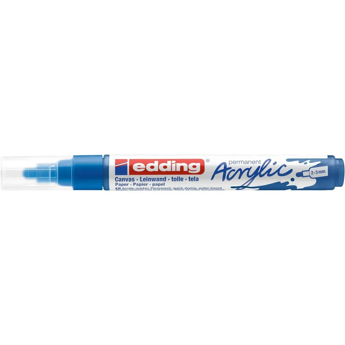 Edding 5000 • Acrylmarker Medium Gentiaanblauw 1