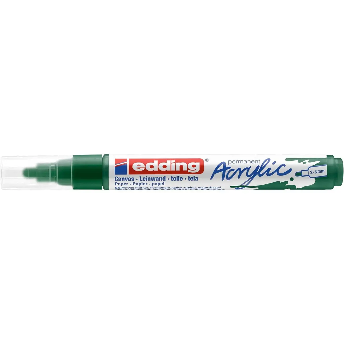 Edding 5000 • Acrylmarker Medium Mosgroen 1