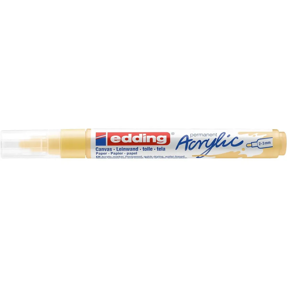 Edding 5000 • Acrylmarker Medium Pastelgeel 1