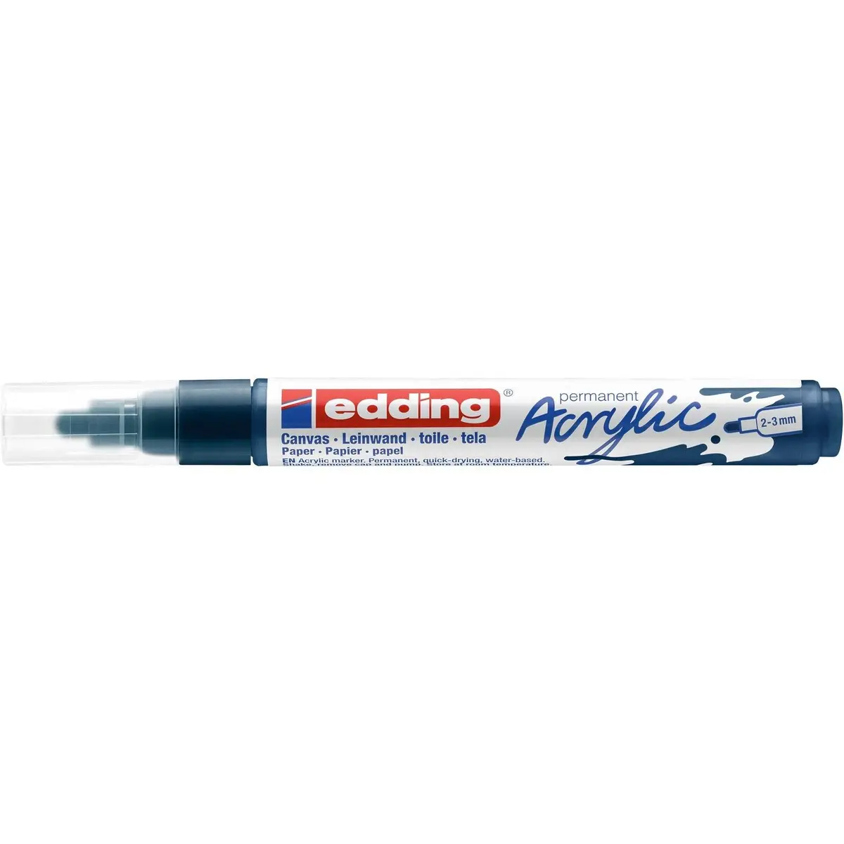 Edding 5000 • Acrylmarker Medium Elegant Nachtblauw 1