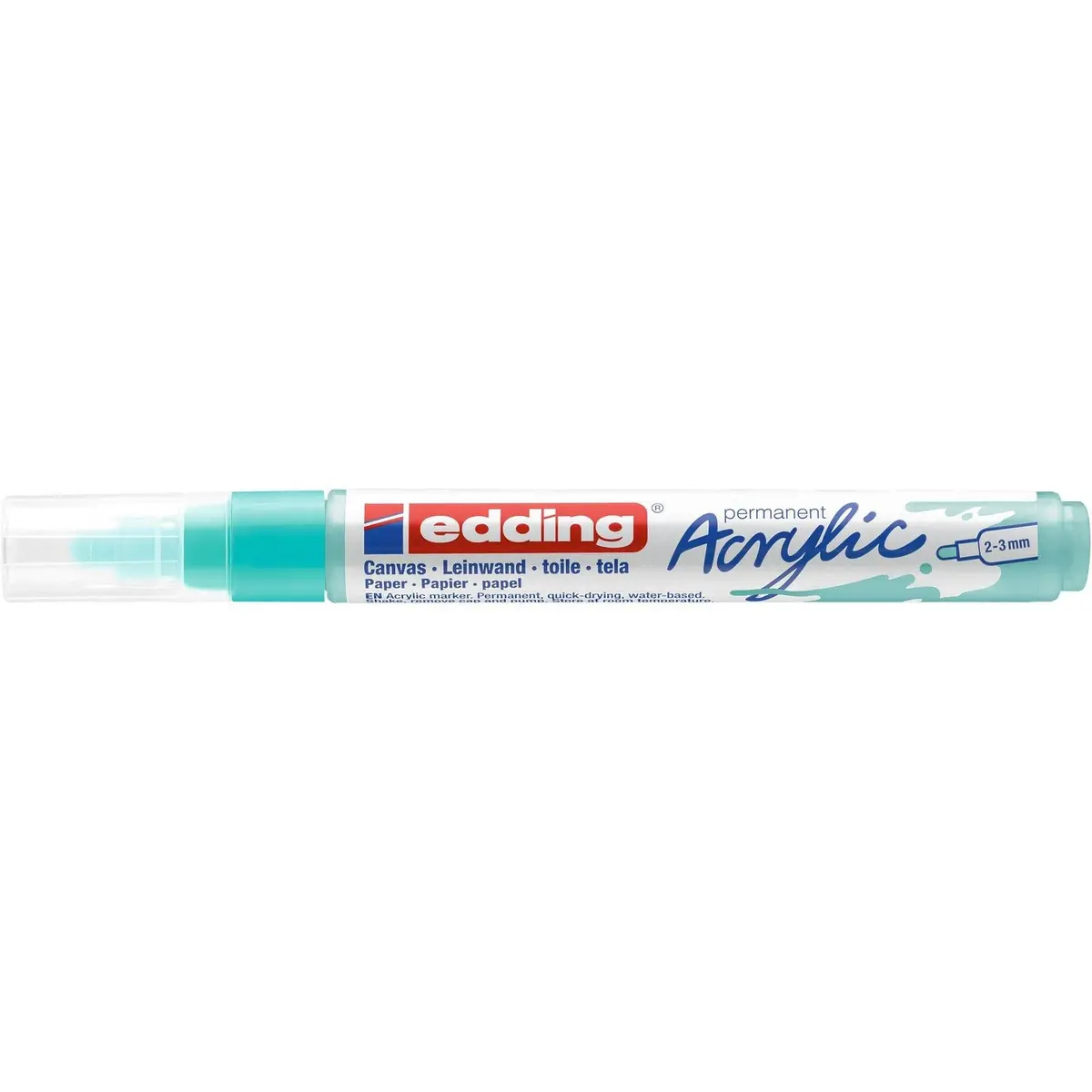 Edding 5000 • Acrylmarker Medium Opulent Turquois 1