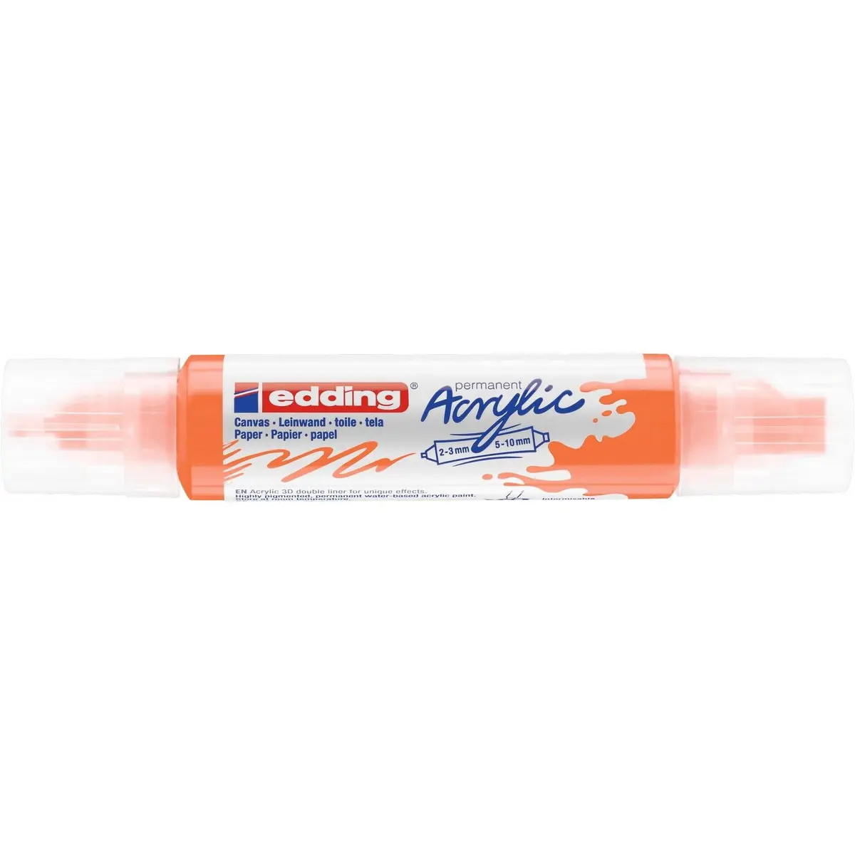 Edding 5000 • Acrylic 3D Doubleliner Neonoranje 1