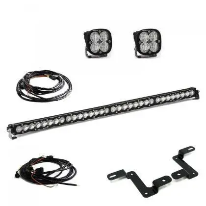 Jeep Jl/Jt Squadron Sport/S8 40 Inch A-Pillar/Cowl Mount Light Kit - Jeep 2020-24 Gladiator; 2018-24 Wrangler Jl 1