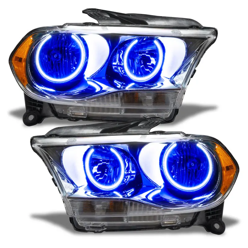 Oracle 11-13 Dodge Durango Smd Hl Halogen - Chrome - Blue 1