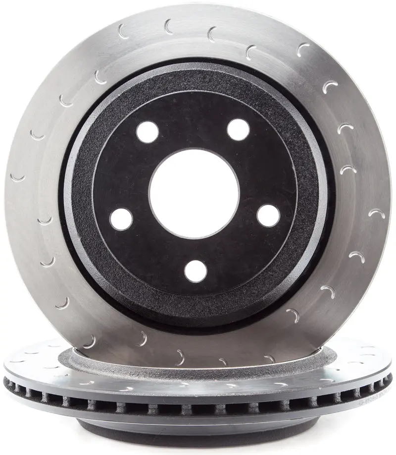 Alcon 2007+ Jeep Jk 330X22mm Rotor Kit - Rear 1