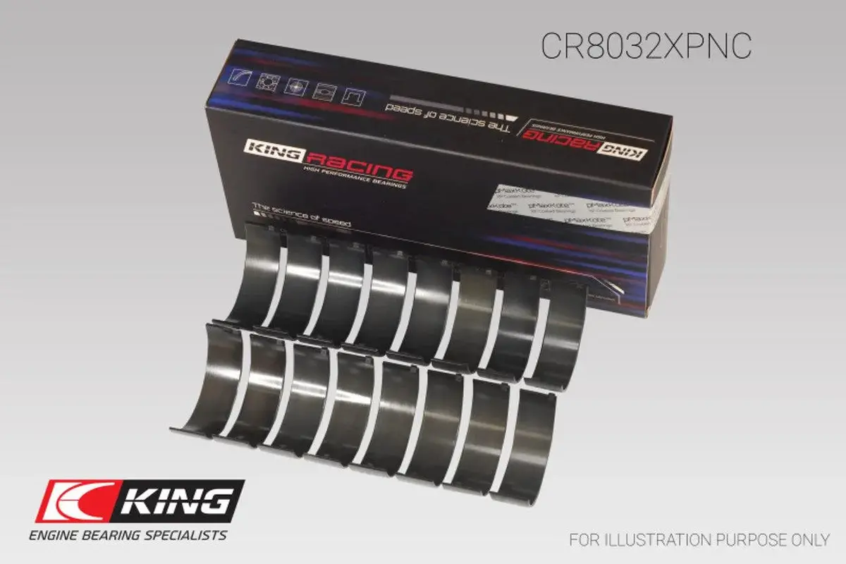 King Connecting Rod Bearing Set Polymer Coated For 5.7/6.1/6.4L 1