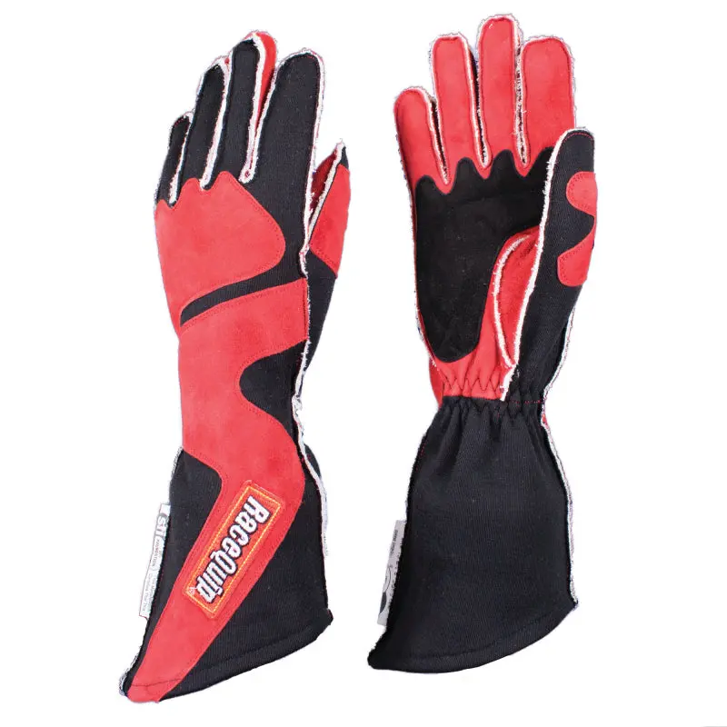 Racequip Sfi-5 Red/Black Xl Outseam Angle Cut Glove 1