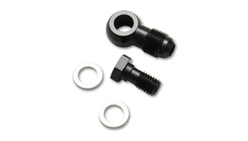 Vibrant -3An Male Banjo Fitting 8Mm X 1.0 Metric Aluminum + 2 Washers 1
