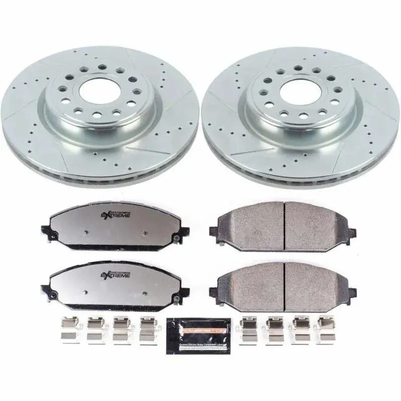 Powerstop Z36 Front Pads & Rotors 2019-2026 Ram 1500, Rho & Trx 1