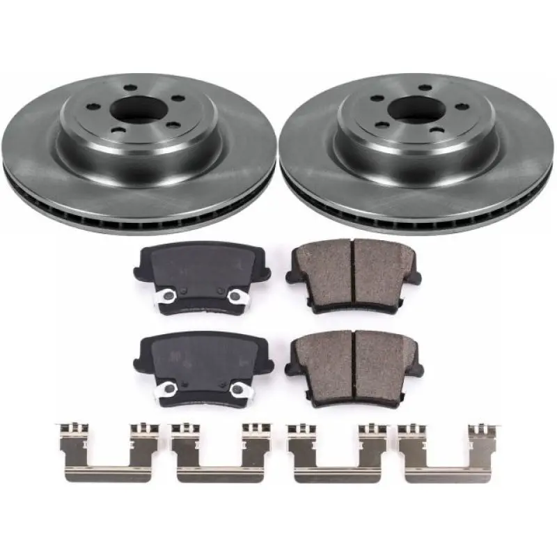 Power Stop 06-14 Dodge Charger Rear Autospecialty Brake Kit 1