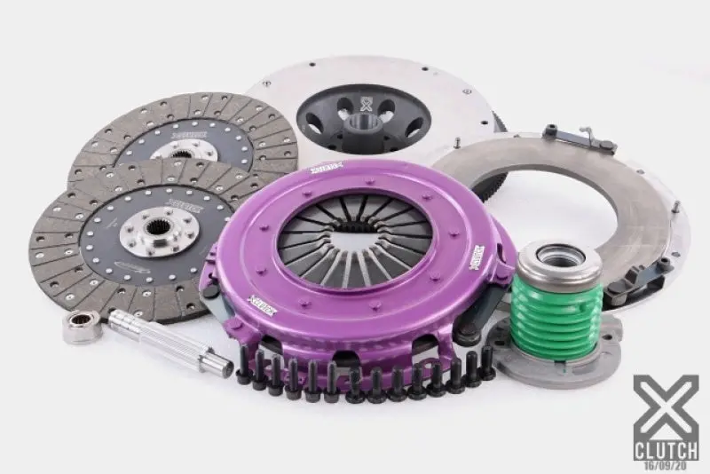 Xclutch 18-24 Ford Mustang Gt 5.0L 10.5In Twin Solid Organic Clutch Kit 1