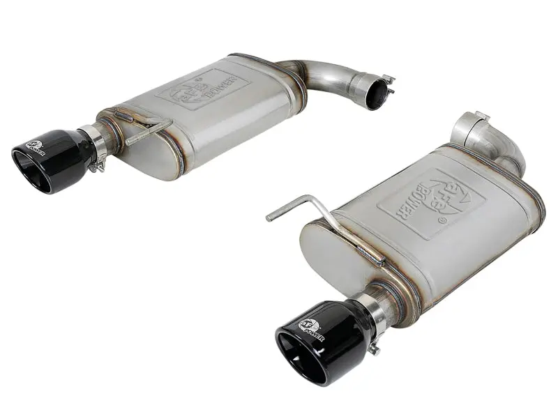 Afe Mach Force-Xp Axle-Back Exhaust System Ford Mustang Gt 15-17 V8-5.0L 1
