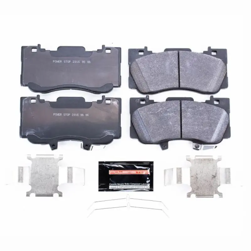 Power Stop 15-19 Ford Mustang Front Track Day Brake Pads 1